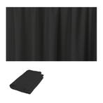 Nieuwe Backdrop vlamwerend zwart 3m x 4m, Ophalen of Verzenden, Nieuw, Licht, Kleur