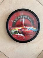 CARS Muur klok voor kinderkamer, Enlèvement, Utilisé, Analogique, Horloge murale