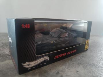 Hot Wheels elite Ferrari 599 GTO 1/43 beschikbaar voor biedingen