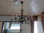 Luster brons, Huis en Inrichting, Lampen | Kroonluchters, Ophalen, Gebruikt