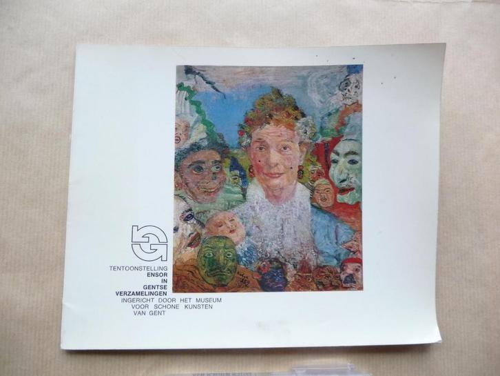 JAMES ENSOR - KUNSTBOEK - MSK GENT, Boeken, Kunst en Cultuur | Beeldend, Gelezen, Schilder- en Tekenkunst, Ophalen of Verzenden