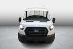 Ford Transit 350M L2|H2 Trend - Trekhaak - Camera - 3 Zit, Auto's, Bestelwagens en Lichte vracht, Voorwielaandrijving, 4 deurs