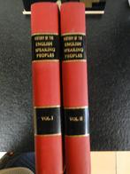 Histoire des peuples anglophones - 2 tomes, Comme neuf, Enlèvement ou Envoi