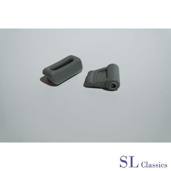 Clipset Grijs voor de zonnekleppen Mercedes-Benz SL, Auto-onderdelen, Interieur en Bekleding, Mercedes-Benz, Nieuw, Ophalen of Verzenden