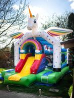 Springkasteel unicorn te huur, Ophalen, Zo goed als nieuw