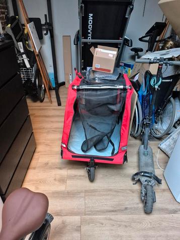 Chariot à vélo et chariot 2 en 1, Enlèvement, Comme neuf