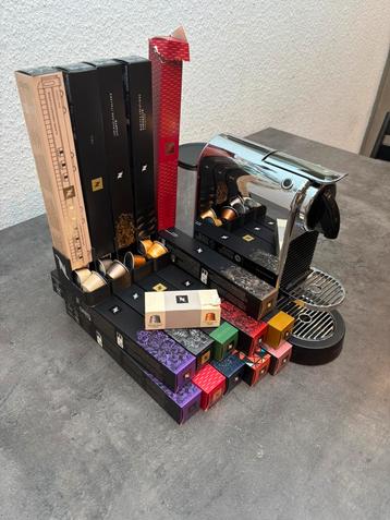 Magimix Nespresso met melkschuimer chrome
