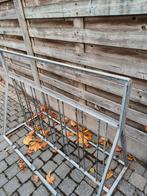 Fietsrek jaren 70 vintage met plaats voor een reclamepaneel, Fietsen en Brommers, Ophalen, Zo goed als nieuw