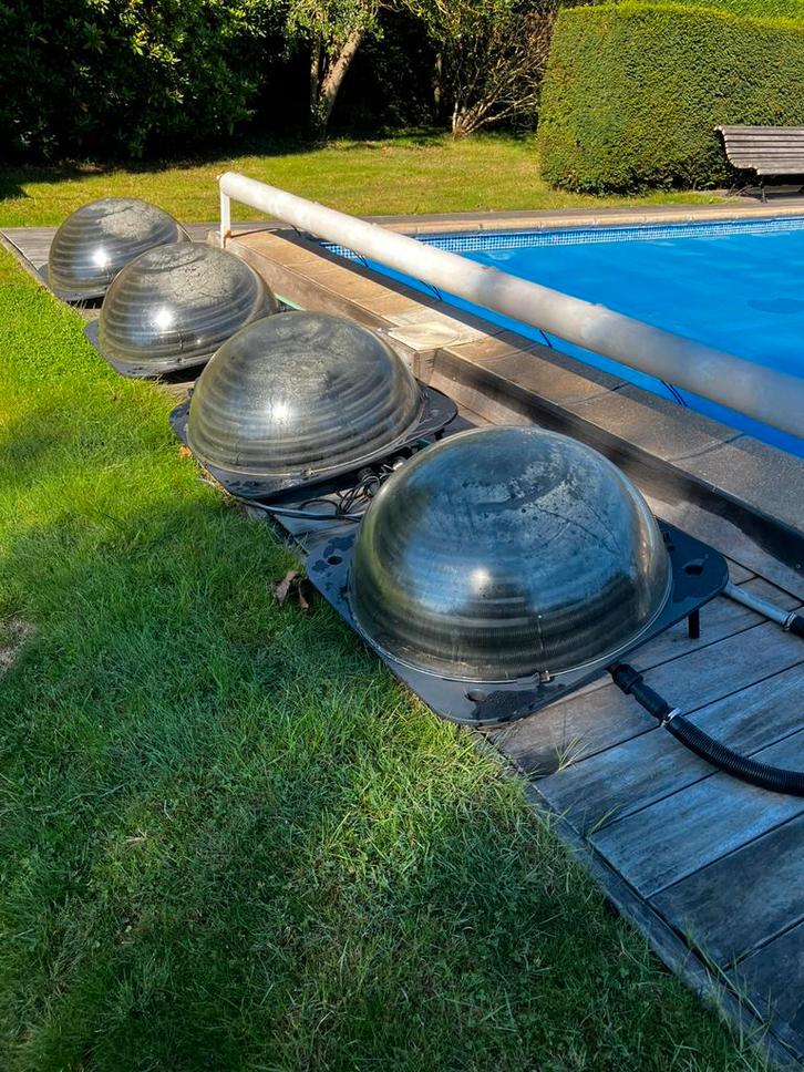 Solar dome zwembad verwarming, Tuin en Terras, Zwembad-toebehoren, Zo goed als nieuw, Verwarming, Ophalen