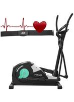 Crosstrainer fitnesstoestel, Sport en Fitness, Ophalen, Kunststof, Zo goed als nieuw, Crosstrainer
