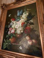 Heel mooi groot schilderij 160x130 blikvanger, Antiquités & Art, Enlèvement