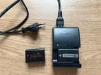Sony NP-FW50 batterijen + lader, Audio, Tv en Foto, Fotografie | Accu's en Batterijen, Ophalen, Gebruikt