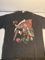 T-shirt Michael Jordan Chicago Bulls 23 Starter 1990, Comme neuf, Noir, Taille 56/58 (XL), Enlèvement ou Envoi