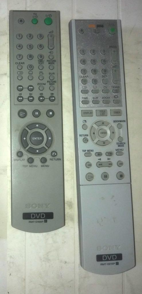 Sony TV, DVD en VCR video afstandsbediening 10€/stuk, Audio, Tv en Foto, Afstandsbedieningen, Gebruikt, Origineel, Dvd, Tv, Vhs