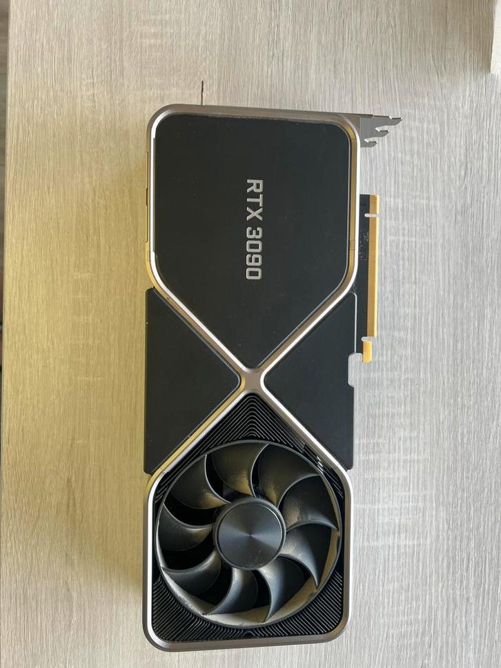 RTX 3090 FE, Computers en Software, Videokaarten, Zo goed als nieuw, Nvidia, PCI-Express 4.0, GDDR6, HDMI, DisplayPort, Ophalen of Verzenden