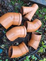 koppelstukken buizen, Doe-het-zelf en Bouw, Buizen en Afvoer, Ophalen of Verzenden, Zo goed als nieuw, PVC, Bochten