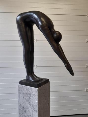 Bronzen duiker meerdere modellen/zwemvijver, zwembad, Wellne beschikbaar voor biedingen