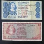 1 en 2 rand Zuid-Afrika set, Postzegels en Munten, Bankbiljetten | Afrika, Ophalen of Verzenden, Zuid-Afrika, Setje