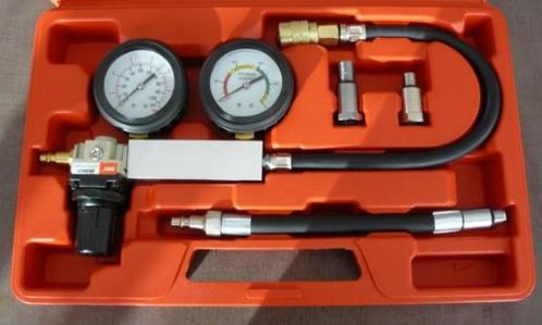 Compressie lektester Leakdown tester GRATIS VERZENDING, Auto diversen, Autogereedschap, Nieuw, Ophalen of Verzenden