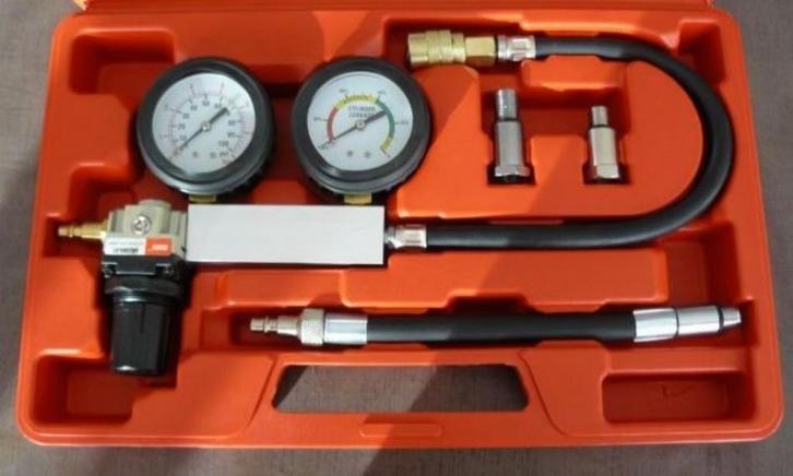 Compressie lektester Leakdown tester GRATIS VERZENDING, Auto diversen, Autogereedschap, Nieuw, Ophalen of Verzenden