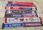 Lot Olympique Lyon sjaals (7 stuks), Verzenden, Zo goed als nieuw, Vaantje of Sjaal
