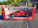 Ferrari Enzo 60 jaar Hotwheels 1/18, Ophalen of Verzenden, Zo goed als nieuw, Auto, Hot Wheels