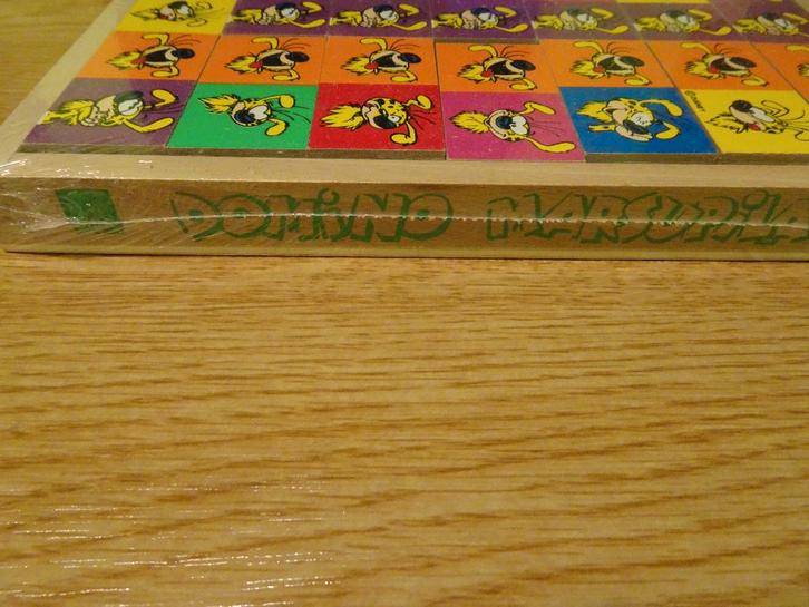 Jeu de 28 dominos en bois Vilac - Marsupilami - Idée cadeau, Collections, Personnages de BD, Neuf, Livre ou Jeu, Gaston ou Spirou
