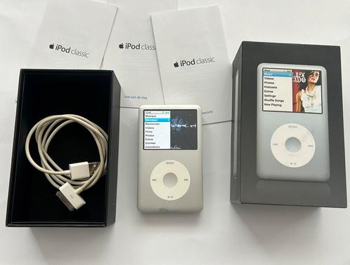 ipod classic 160gb silver 6e generation (Fat), TV, Hi-fi & Vidéo, Lecteurs Mp3 | Apple iPod, Utilisé, Classic, 40 GB et plus, Argent