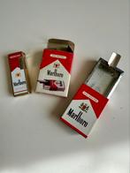 Marlboro Mini Cendrier Portable Vintage 1970 + Briquet, Ophalen of Verzenden, Gebruikt, Asbak