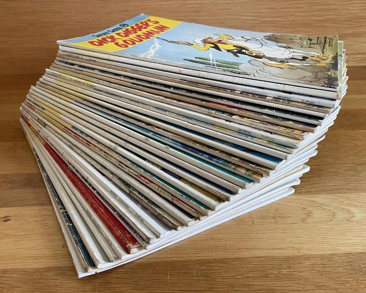 Lucky Luke – Uitgeverij Dupuis – complete reeks 1 tm 31, Boeken, Stripverhalen, Gelezen, Ophalen of Verzenden