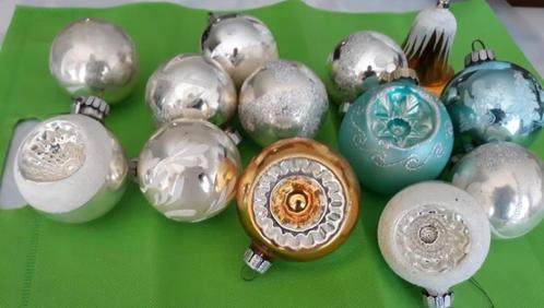 Lot 13 oude kersballen in 1 koop, Antiquités & Art, Curiosités & Brocante, Envoi