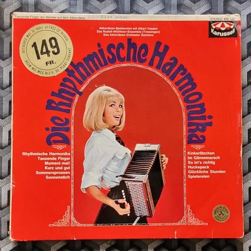 LP  Albert Vossen Die rhythmische harmonika de 1968, CD & DVD, Vinyles | Pop, Utilisé, Enlèvement ou Envoi