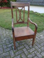 klassieke mooie houten zetel, Antiek en Kunst, Ophalen