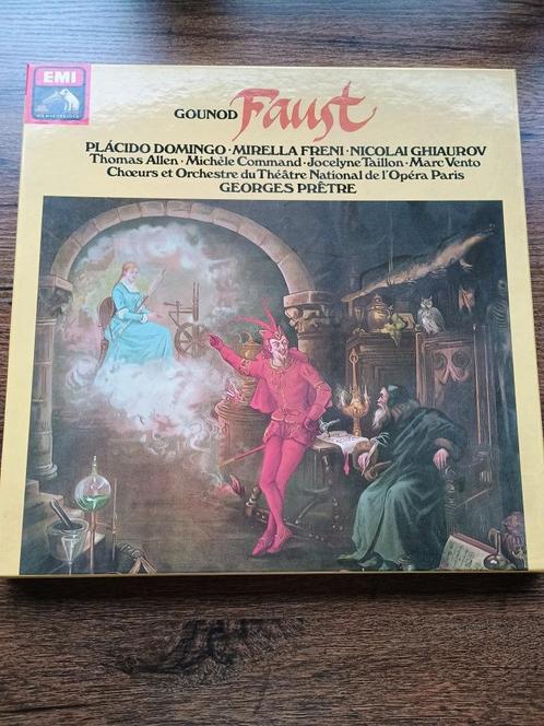 Gounod - Faust (Prêtre) (4LP box), CD & DVD, Vinyles | Classique, Comme neuf, Opéra ou Opérette, 12 pouces, Enlèvement ou Envoi