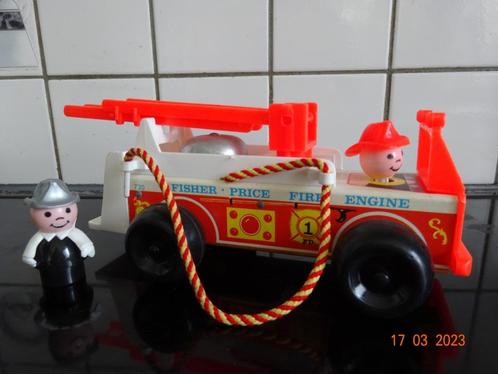 Fisher-Price Play Family Brandweerwagen, houten versie. 720*, Kinderen en Baby's, Speelgoed | Fisher-Price, Ophalen of Verzenden
