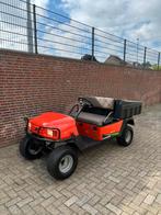 Prachtige Verhoogde Benzine Golfkar met elektrische kieppen, Sport en Fitness, Golf, Ophalen of Verzenden, Zo goed als nieuw, Golfkar