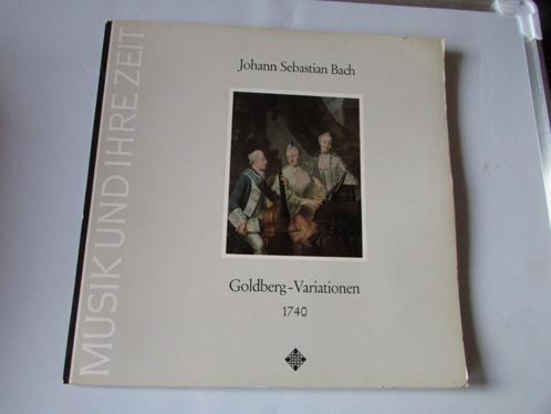 JOHANN SEBASTIAN BACH, GOLDBERG - VARIATIONEN, LP, Cd's en Dvd's, Vinyl | Klassiek, Classicisme, Opera of Operette, 12 inch, Ophalen of Verzenden