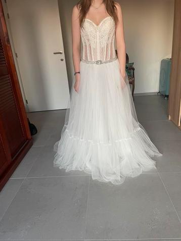robe de mariée, Beige, Neuf, ANDERE, Enlèvement
