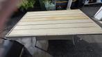 tuintafel (kunststof), Ophalen, Zo goed als nieuw, Rechthoekig, Kunststof