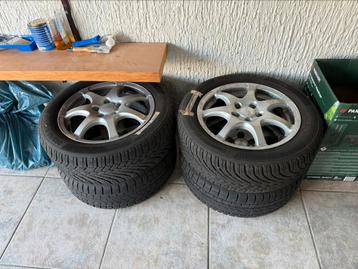 Set winterbanden Continental op Anzio velgen – 205/55 R16 H beschikbaar voor biedingen