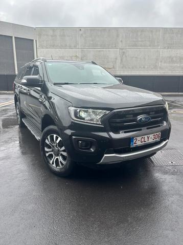 Ford Ranger 2.0 biturbo, Autos, Détection des panneaux routiers, Noir, Diesel, Automatique