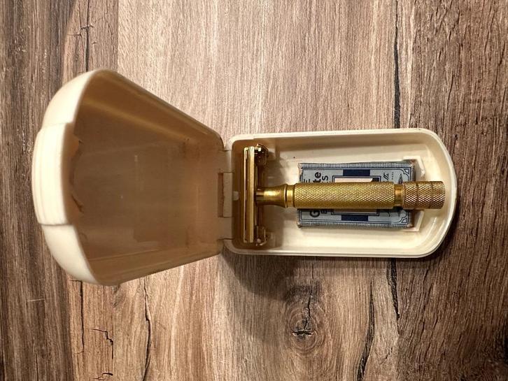 Veiligheids scheermes Gilette, Antiek en Kunst, Antiek | Gereedschap en Instrumenten, Ophalen of Verzenden