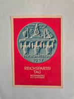 Foto Wehrmacht-pantserparade Nürnberg 1937 met tekst, Ophalen of Verzenden