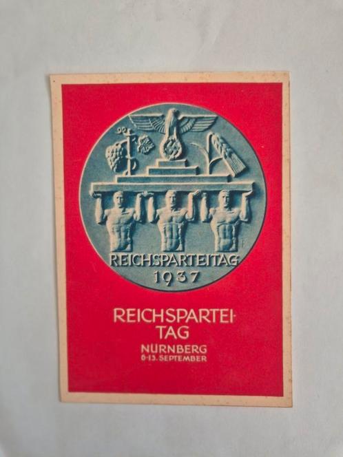 Foto Wehrmacht-pantserparade Nürnberg 1937 met tekst, Verzamelen, Militaria | Tweede Wereldoorlog, Ophalen of Verzenden