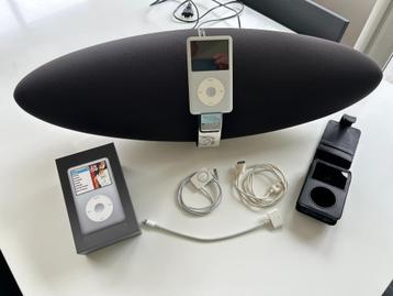 Bowers & Wilkins Zeppelin met IPod Classic 160 GB, Enlèvement, Comme neuf, Autres marques