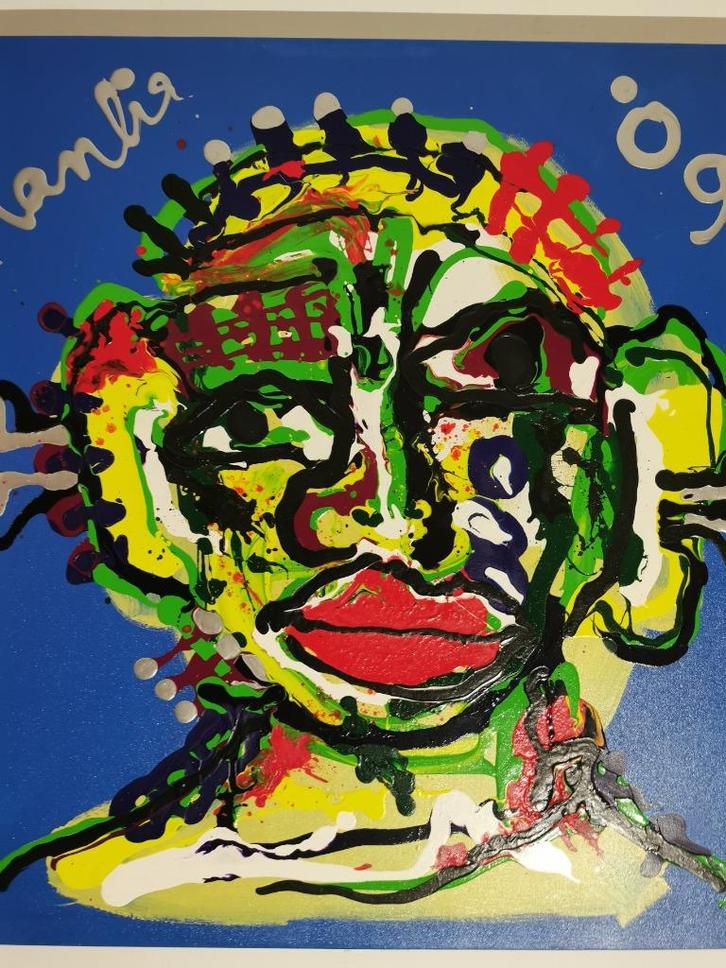 De Grote Kop van Jacob Kanbier op doek, Antiek en Kunst, Kunst | Schilderijen | Klassiek, Ophalen