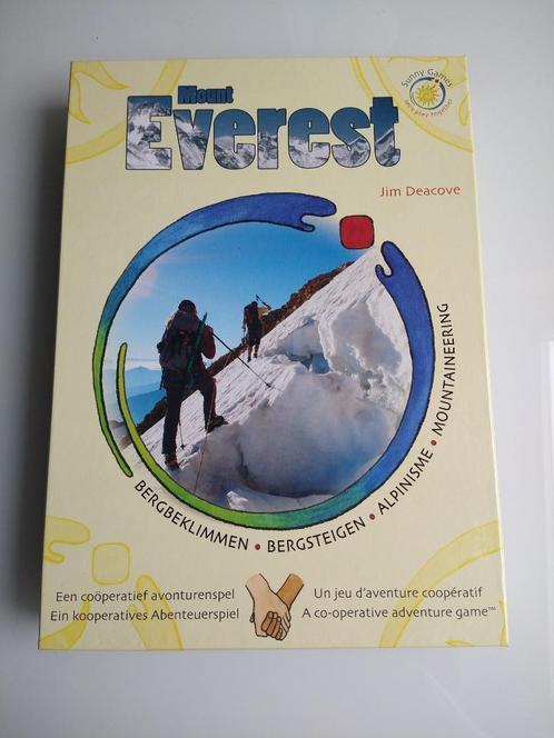 Gezelschapsspel Mount Everest - Coöperatief Spel, Hobby en Vrije tijd, Gezelschapsspellen | Bordspellen, Zo goed als nieuw, Een of twee spelers
