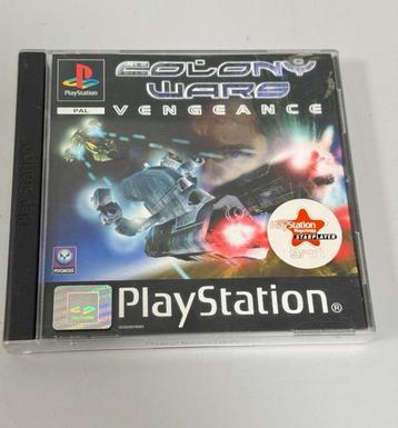 Sony Playstation 1 PS1 Colony Wars Vengeance + boekje PAL beschikbaar voor biedingen