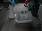 Antieke wastafel, Huis en Inrichting, Badkamer | Badkamermeubels, Ophalen, Gebruikt