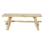 Banc en bois style fermette rustique / naturel, Maison & Meubles, Enlèvement, Comme neuf, Bois